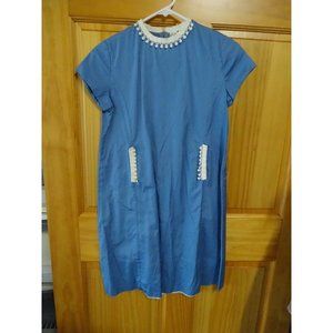 Vintage‎ 60s FLORENCE EISMAN For Dayton's Pom Pom Shift Dress Size ? see meas